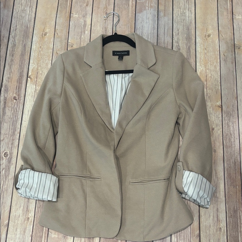 Stitch Fix 41 Hawthorn Natalie Knit Blazer size Small - Picture 6 of 10